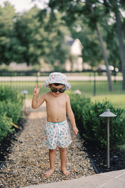 EXCLUSIVE COASTAL CRUISIN' DREAM SWIM TRUNKS