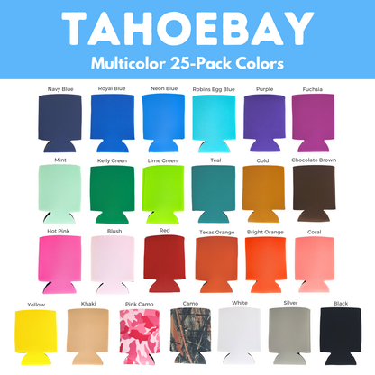 Multi Color Sample Pack - Standard Size Neoprene