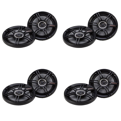 Crunch 300 Watts 6.5-Inch Coax Shallow 4 Ohms CS Speakers | CS-65CXS (4 Pack)