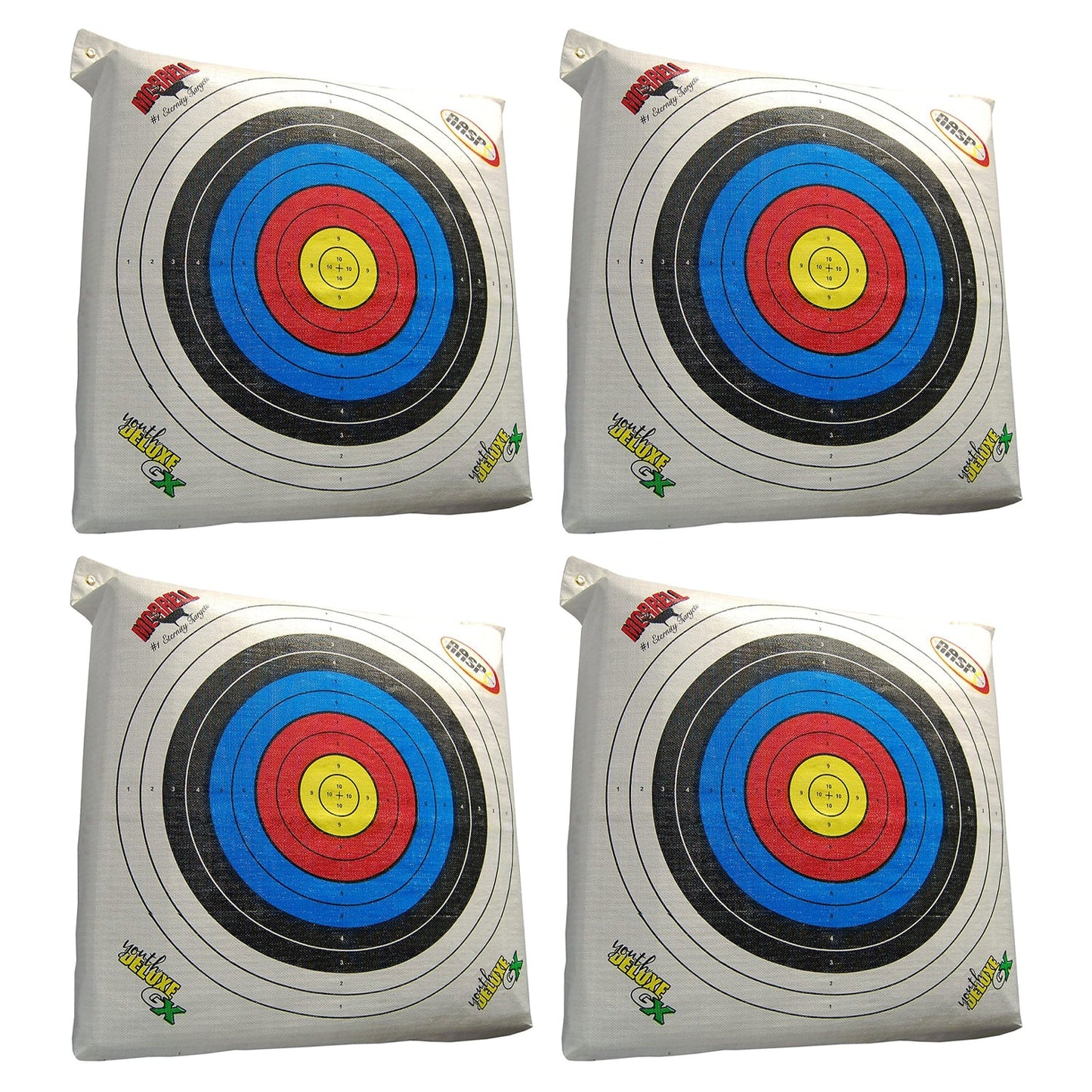 Morrell Outdoor Youth Deluxe GX Range NASP Field Point Archery Target (4 Pack)