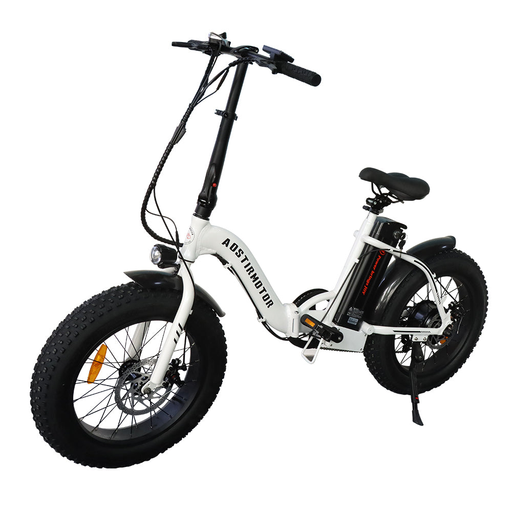 G20 Folding Electric Bike Ebike Bicycle 500W Motor 20" Fat Tire With 36V/13Ah Li-Battery New Model
