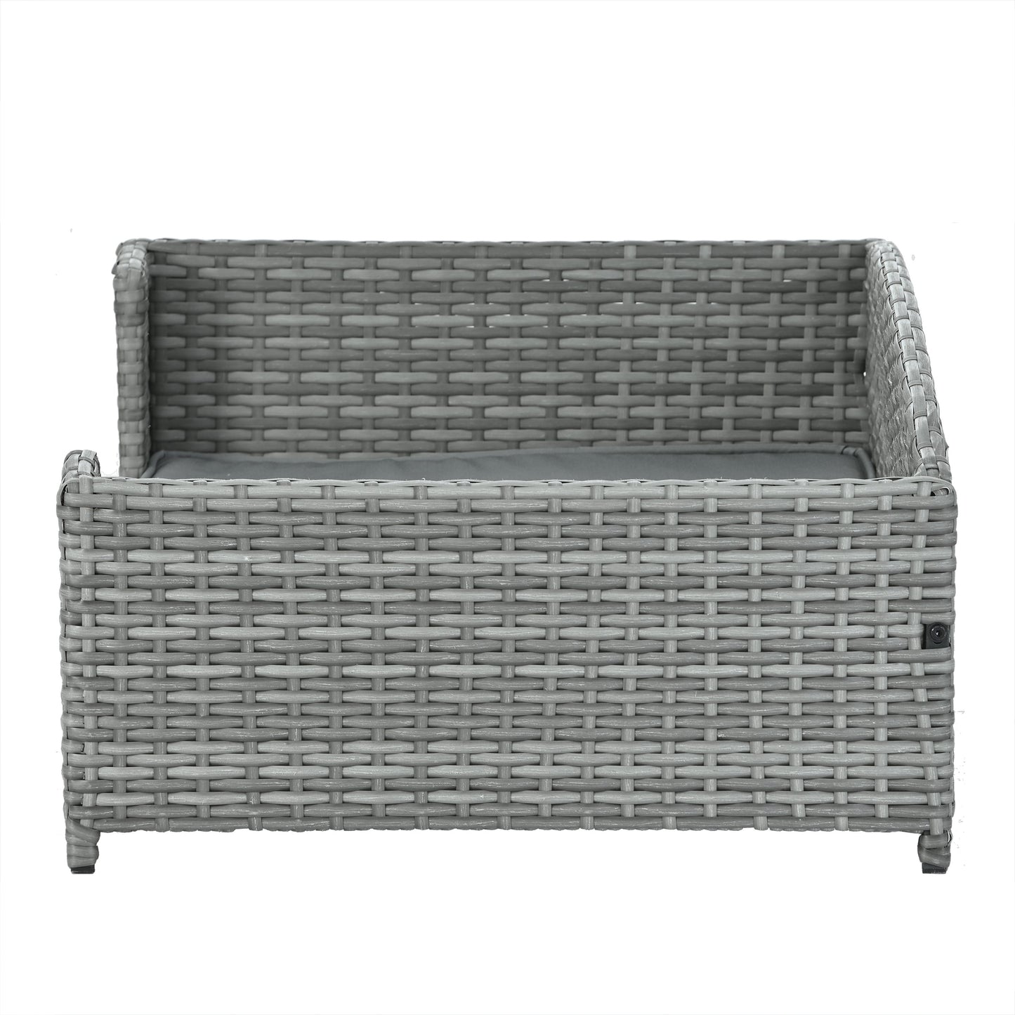 Dog Bed, Pet Bed, Pet Enclosures, Pet Outdoor Furniture, Pet Patio Furniture, Seasonal PE Wicker Pet Furniture, Dog Bed With Cushion