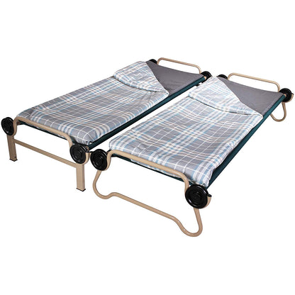 Disc-O-Bed Duvalay Child Memory Foam Sleep Pad/Duvet, Ocean Plaid