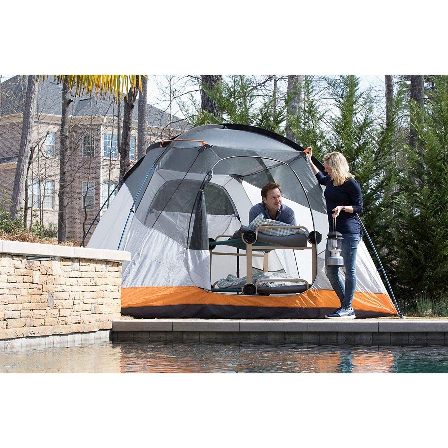 Disc-O-Bed Duvalay Child Memory Foam Sleep Pad/Duvet, Ocean Plaid