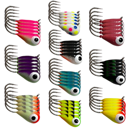 Reaction Tackle Ice Fishing Jigs-NEW sizes available!