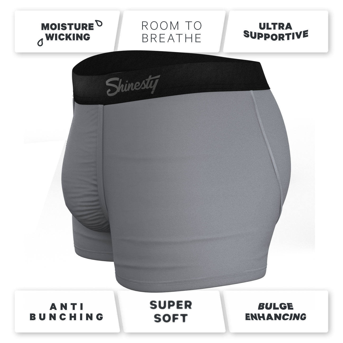 The 50 Shades | Grey Ball Hammock® Pouch Trunks Underwear