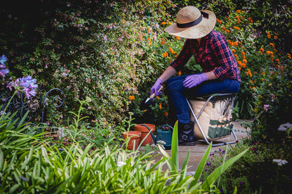 Gardener Folding Seat with Tools