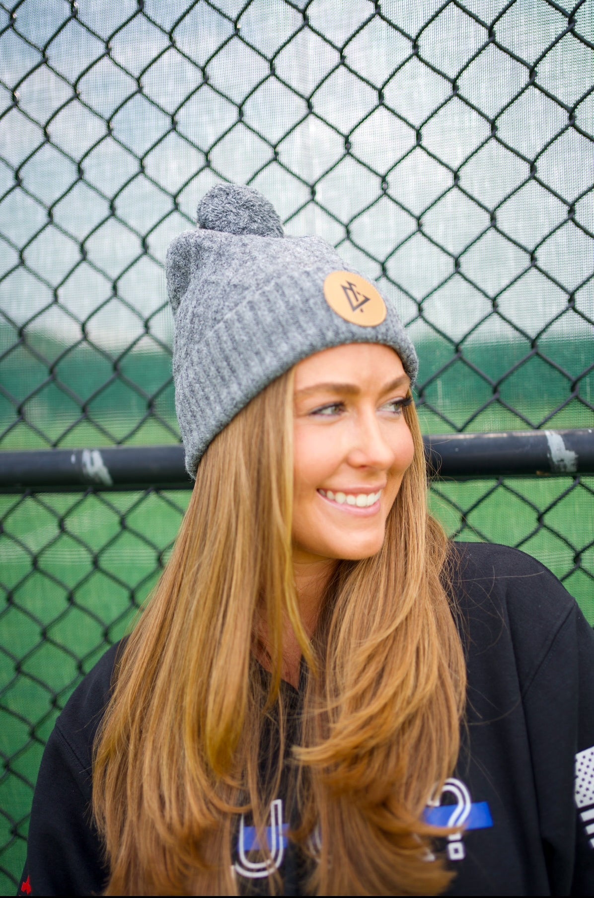 Women’s Knit Beanie Hat- Gray