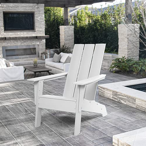 Modern Adirondack Chair by ResinTeak