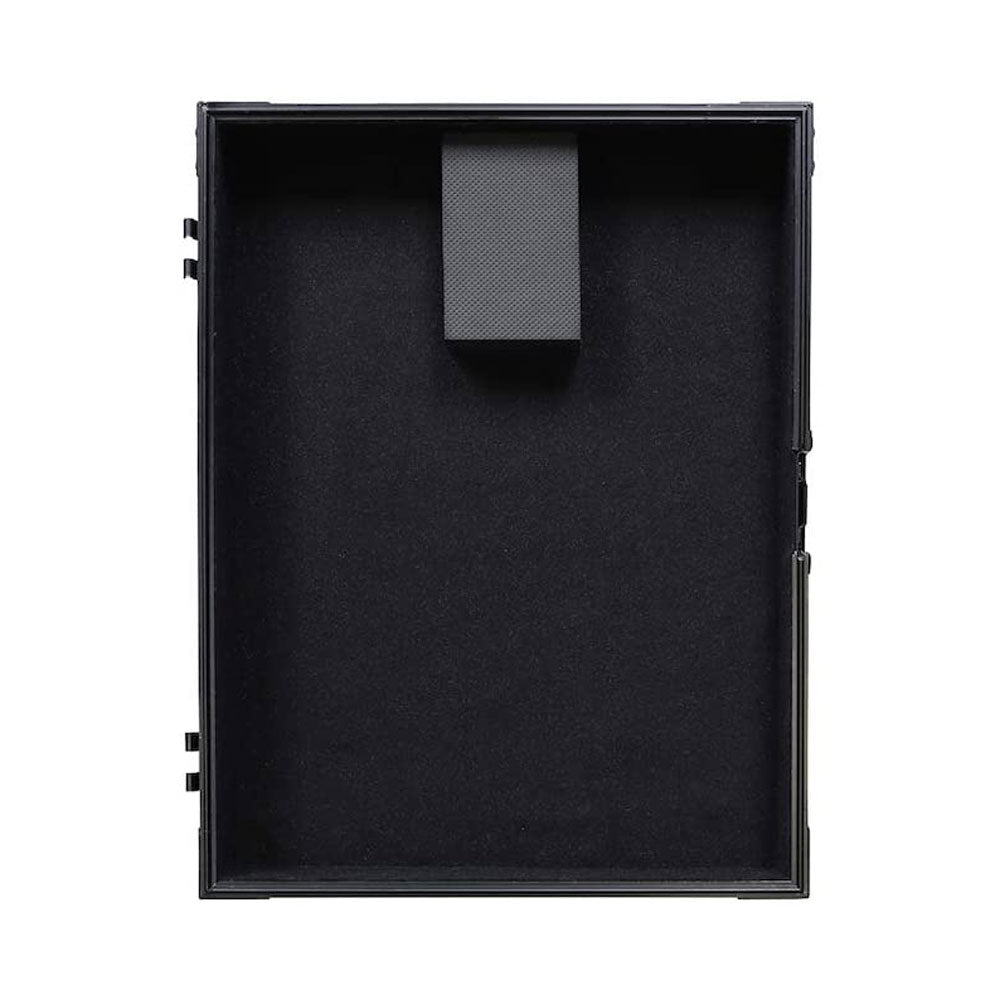 Odyssey Black 10 Inch Format DJ Mixer Case with Extra Deep Rear Compartment