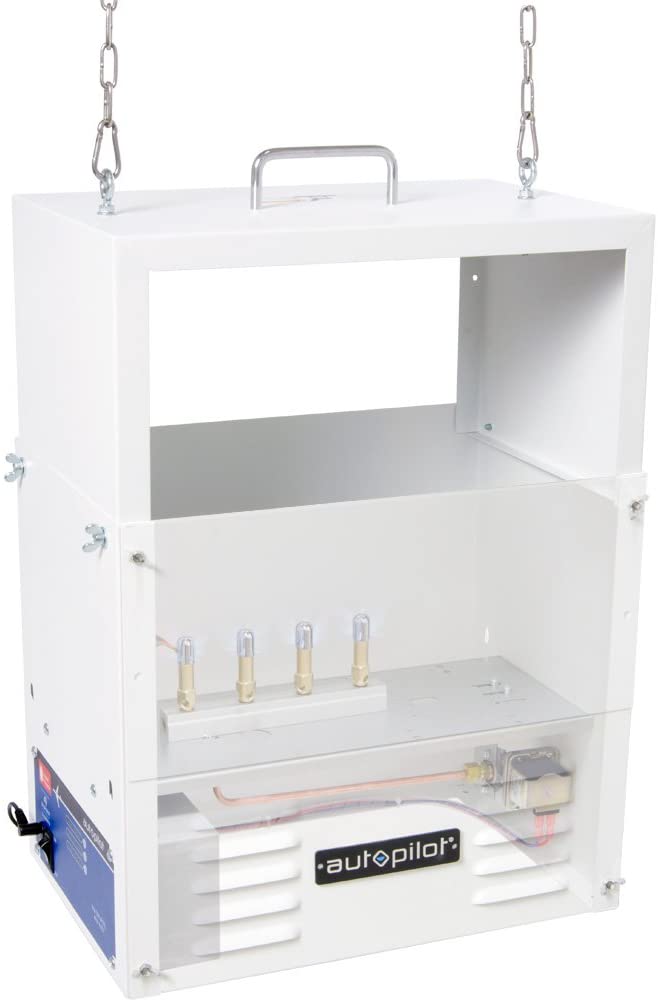 Hydrofarm APGN0400 Autopilot 4 Brass Burner Natural Gas Greenhouse CO2 Generator