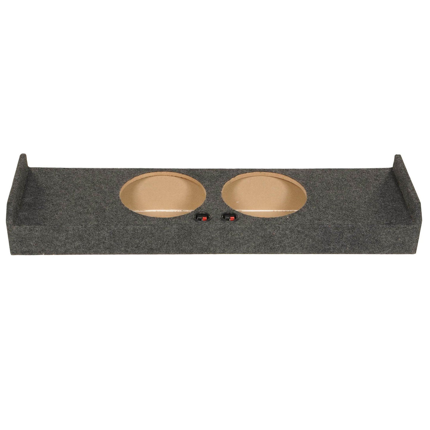 NEW! F150 Super Crew 2009-2014 Dual 12" Carpet Subwoofer Sub Box Enclosure