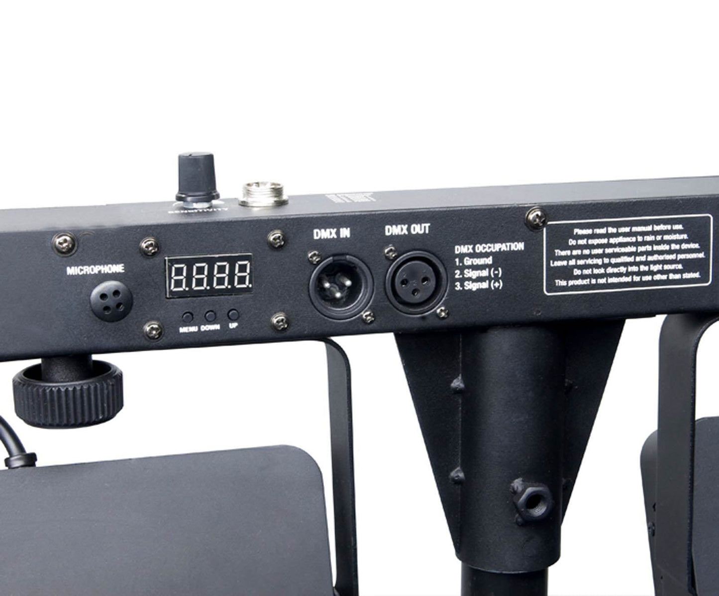 CHAUVET 4BAR 4 BAR DMX LED Stage Wash Light System w/ Tripod, Case & Footswitch