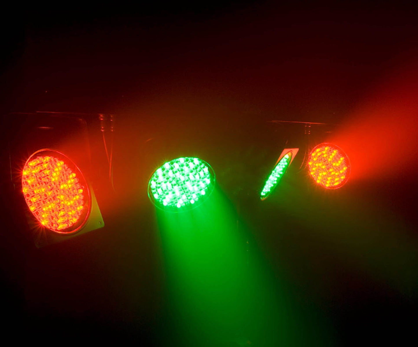 CHAUVET 4BAR 4 BAR DMX LED Stage Wash Light System w/ Tripod, Case & Footswitch