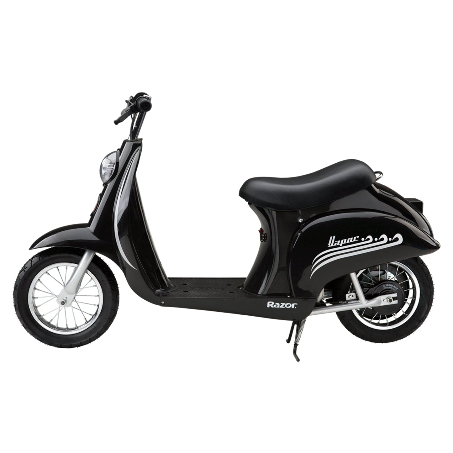 Razor Pocket Mod Miniature Euro 24 Volt 250 Watt Electric Retro Scooter, Black