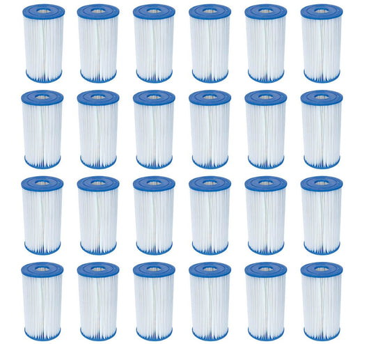 Bestway Pool Filter Pump Replacement Cartridge Type IV / B (24-Pack) | 58095