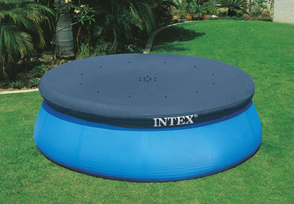 Intex 10' Swimming Pool Debris Cover & 1000 GPH Pool Cartridge Filter Pump
