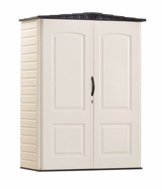 Rubbermaid Small Vertical 53 Cu.Ft. Outdoor Storage Building Shed | 5L10