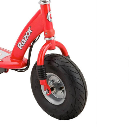 Razor E300 Adult Ride-On 24V High-Torque Motorized Electric Powered Scooter, Red
