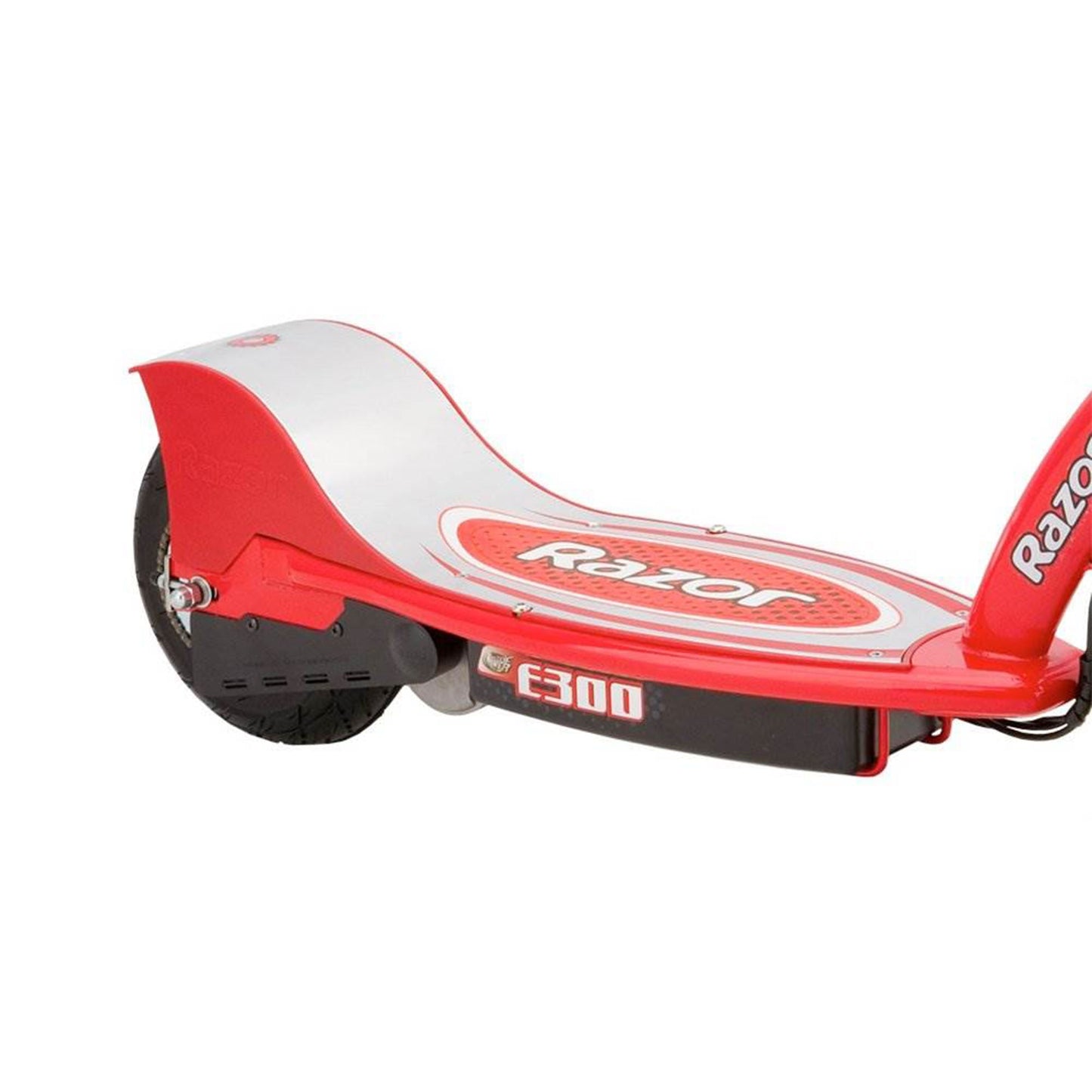 Razor E300 Adult Ride-On 24V High-Torque Motorized Electric Powered Scooter, Red