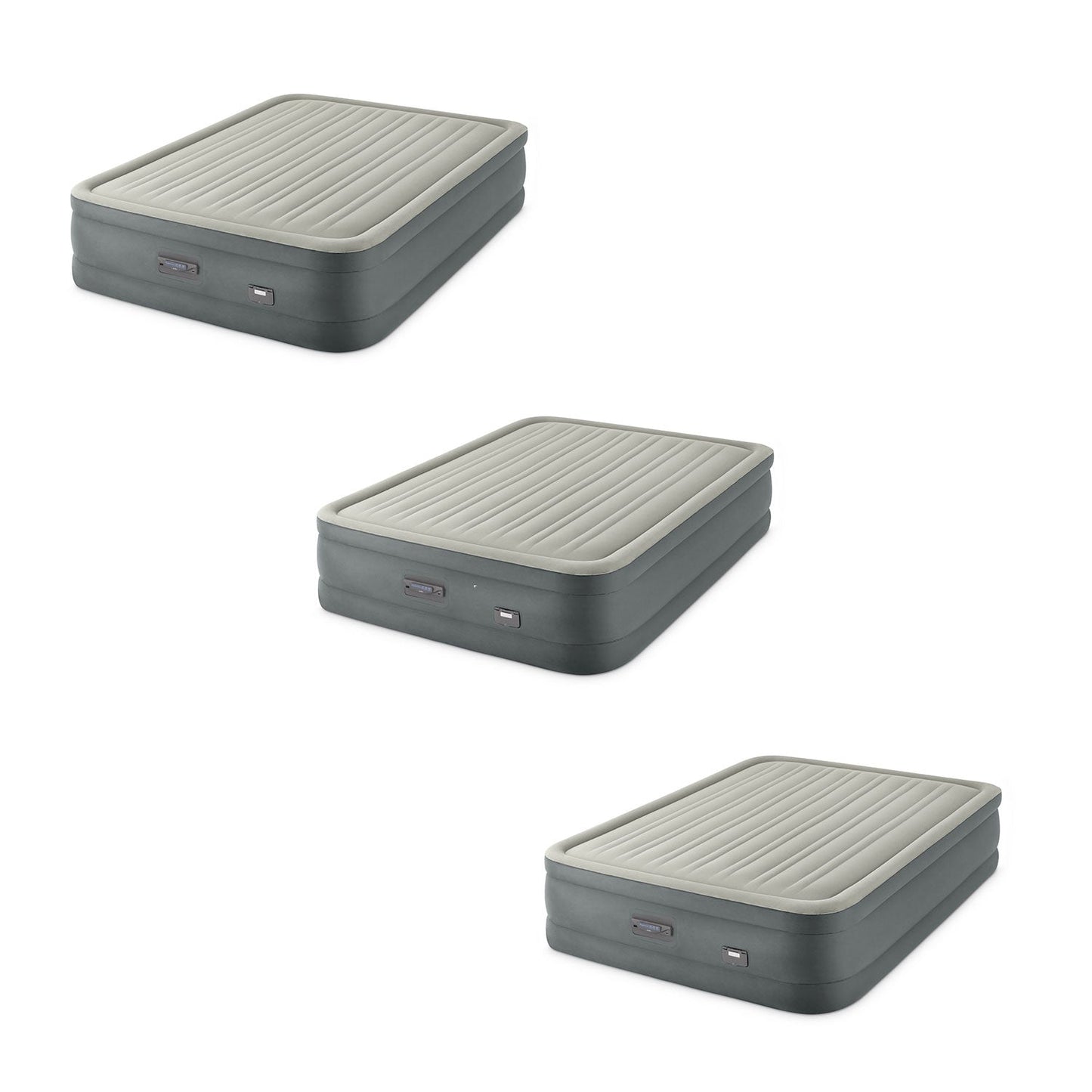 Intex PremAire Dream Support Air Mattress with Built-In Pump, Queen (5 Pack)