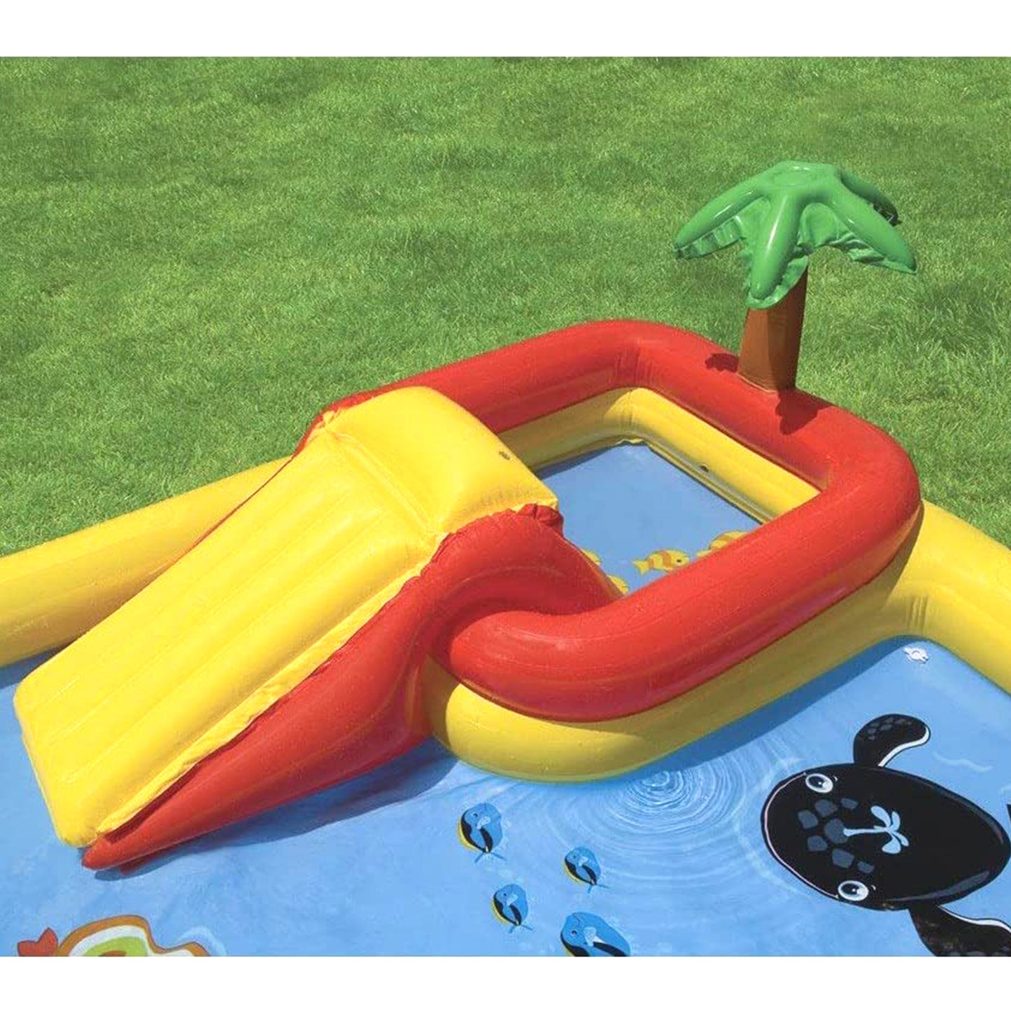 Intex 100"x77" Inflatable Ocean Play Center Backyard Toddler Kiddie Pool & Games