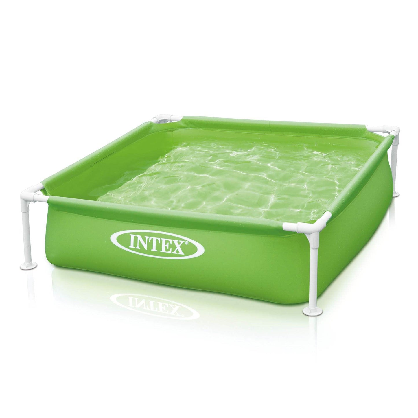 Intex 48x12 Inch Mini Framed Beginner Outdoor Kiddie Swimming Pool, Color Varies