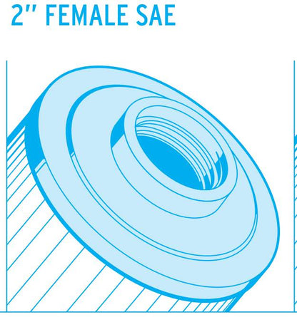 Unicel 4CH-935 Replacement 35 SqFt Filter Cartridge for Spa, 219 Pleats (4 Pack)