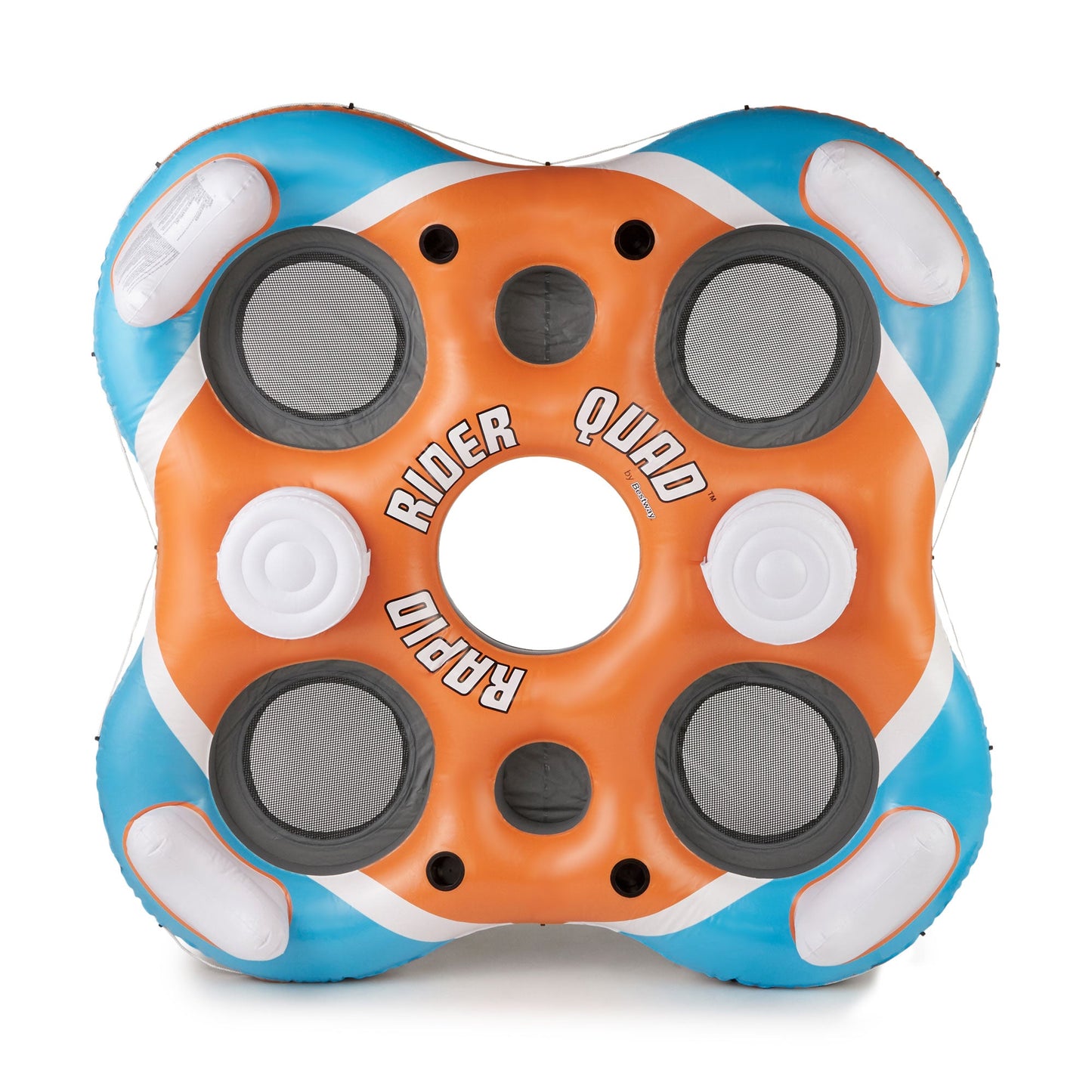 Bestway Rapid Rider 1 Person Inflatable River Tube & 4 Person Floating Island