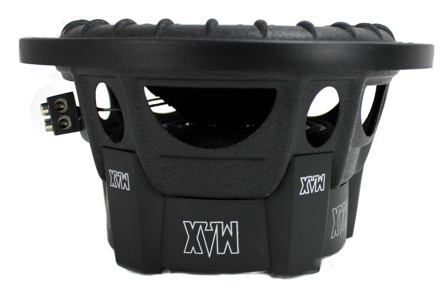 Lanzar 8" 800W Power Car Subwoofer and Boss R1100M 1100W Mono Amp w/ Amp Kit