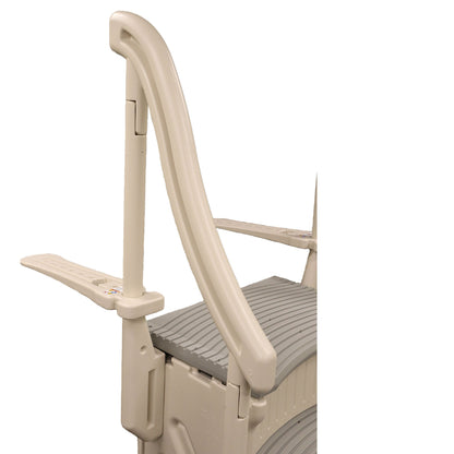 Confer Plastics Curved In-Pool 3 Step Ladder System, Stairs for In Ground Pool