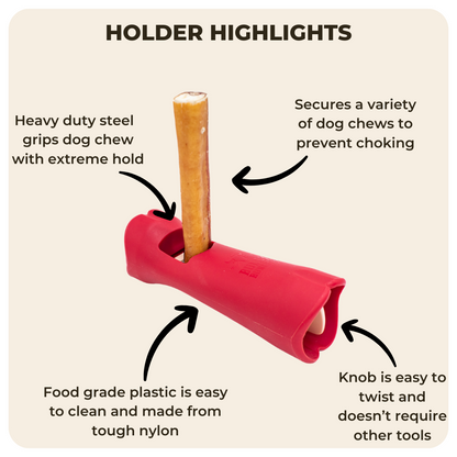 Bully Stick Safety Holder