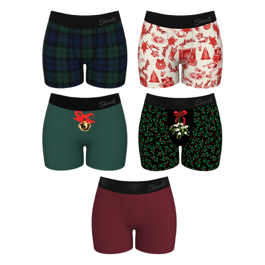 The Christmas Bundle | Women’s Boxers 5 Pack