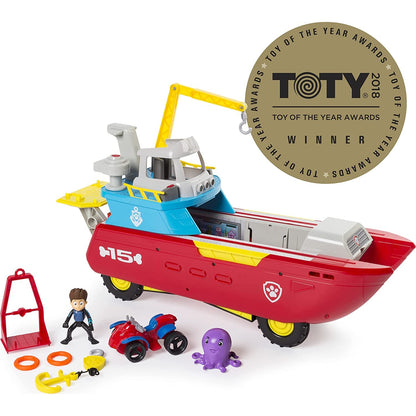 Nickelodeon Paw Patrol Sea Patroller Transforming Vehicle with Lights & Sounds