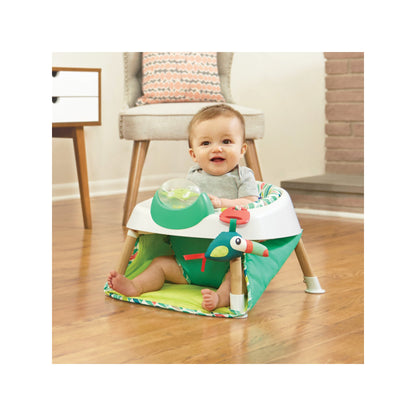Evenflo ExerSaucer 2 In 1 Tiny Tropics Baby Activity Seat & Doorway Play Jumper