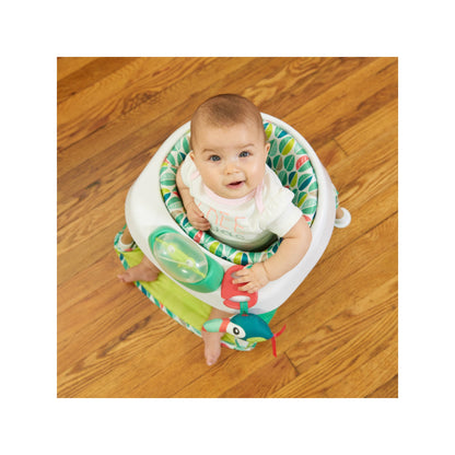 Evenflo ExerSaucer 2 In 1 Tiny Tropics Baby Activity Seat & Doorway Play Jumper