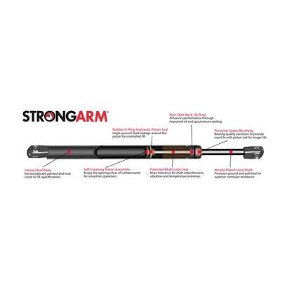StrongArm 6550 Liftgate Gas Charged Steel Lift Support for 4Runner 2010-2020