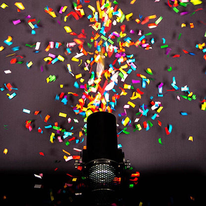CHAUVET DJ Funfetti Shot Professional Special Event Confetti Launcher and Remote