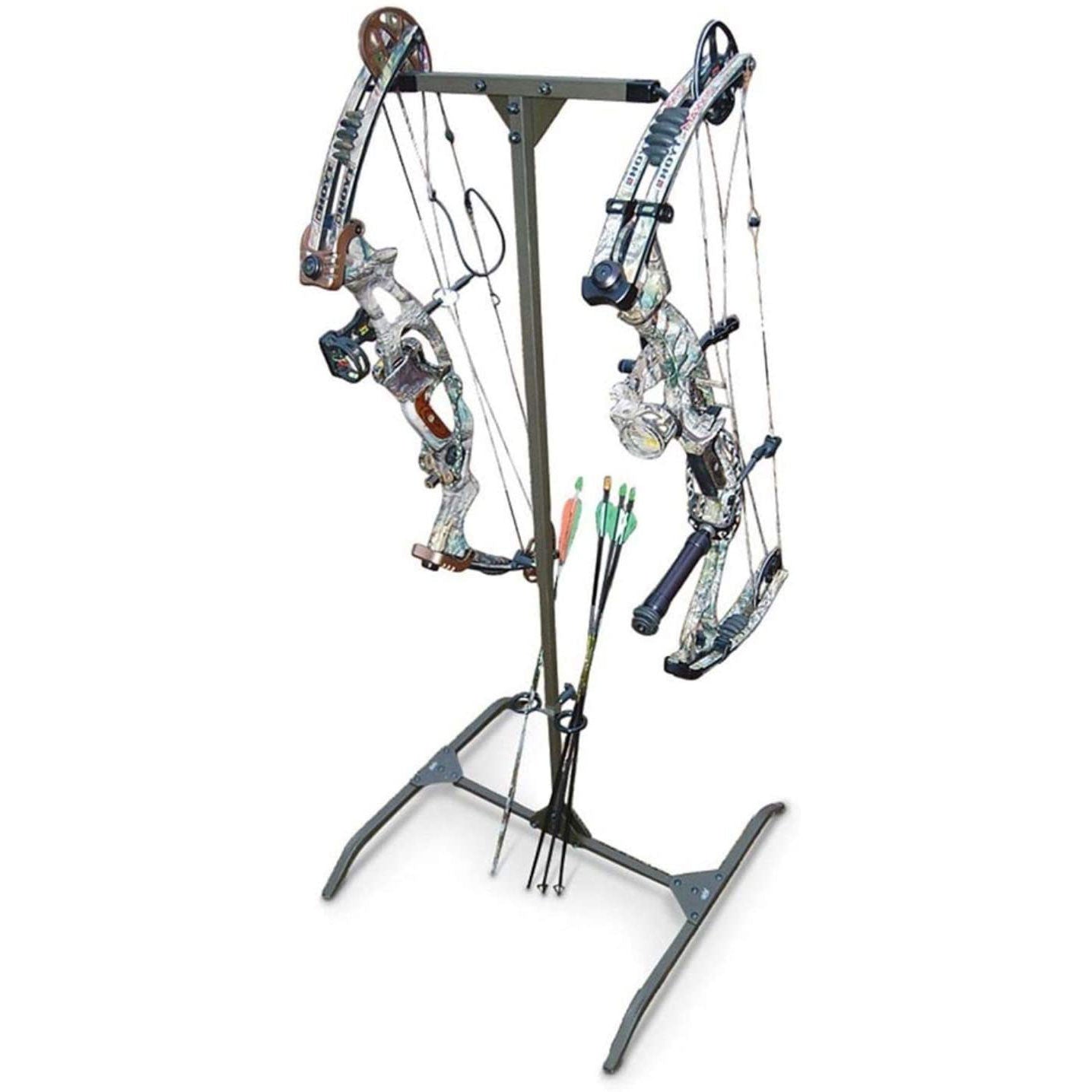 Morrell Targets Archery Bag Target, HME 30 Inch Bag Stand, and Bow Storage Rack