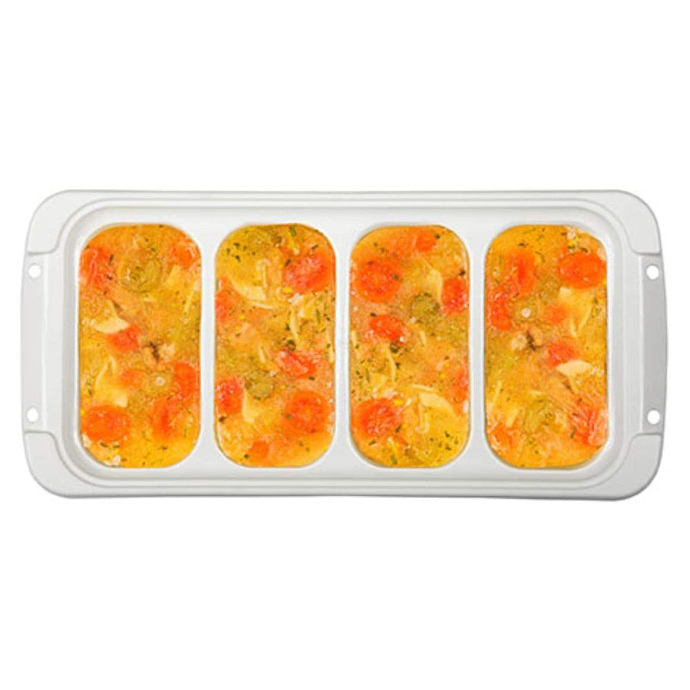 PrepWorks PKS-725 Dishwasher Safe 1 Cup 4 Serving Food Storage Freezer Pod Tray