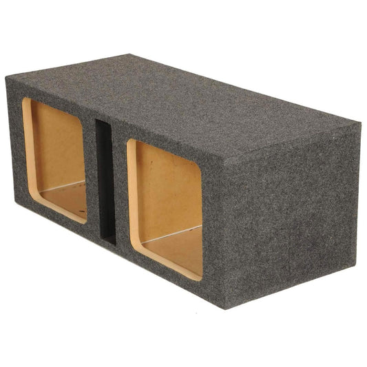 Square Solobaric Dual 12" Ported L3 L5 L7 Subwoofer Box Speaker Enclosure