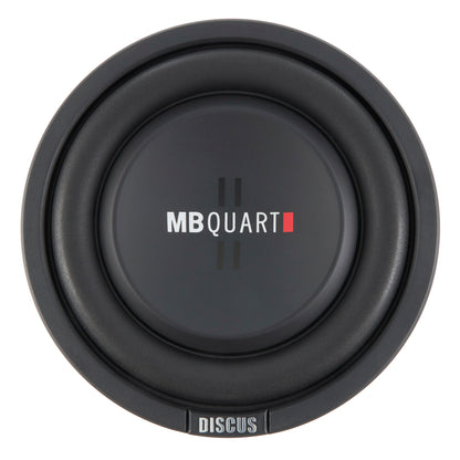 MB Quart DS1-204 400 Watt 8 Inch Shallow Slim DVC 4 Ohm Car Sub, Single Speaker
