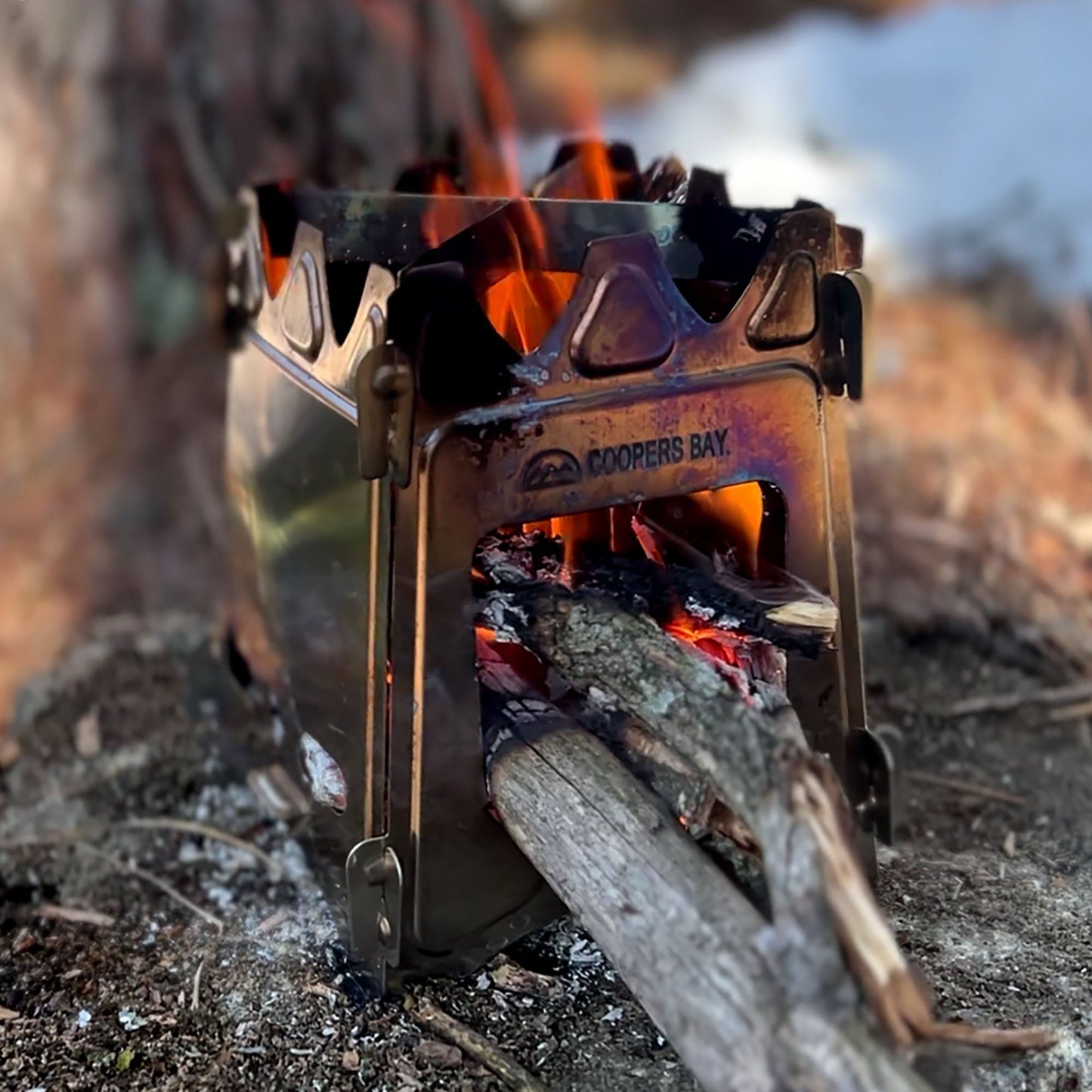 Hiker Twig Stove - LiteWeight Stainless Steel Flat-Pack Stove