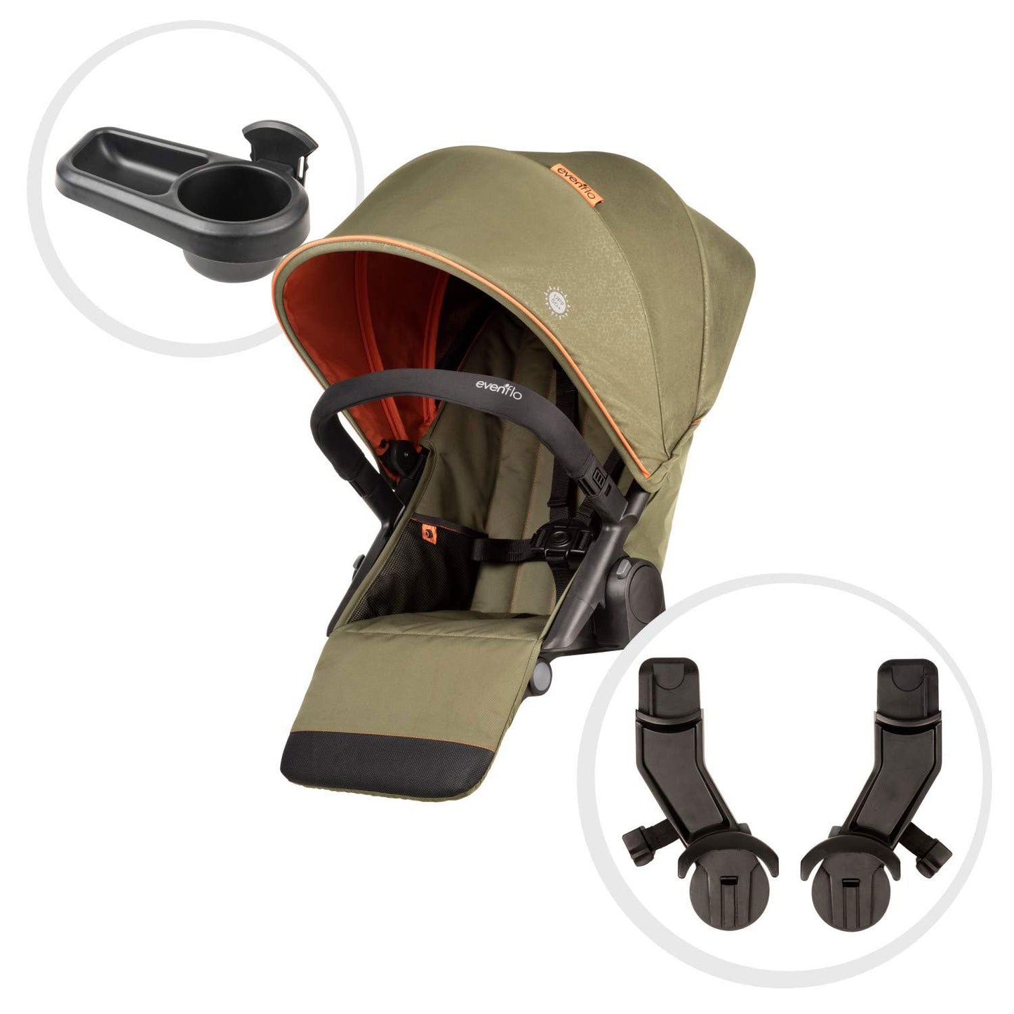 Evenflo 63012264 Second Seat for Pivot Xplore Stroller or Travel System, Gypsy