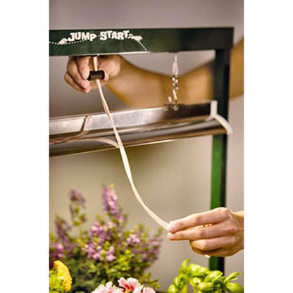 Jump Start JS10065 2 Foot Hydroponic Grow Light Stand, Metal Frame Only (2 Pack)