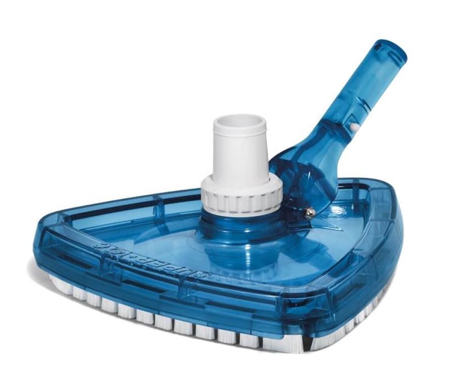 Hayward Triangular 3-Brush Pool Vac Head + 1.25" and 1.5" Connections | SP1068