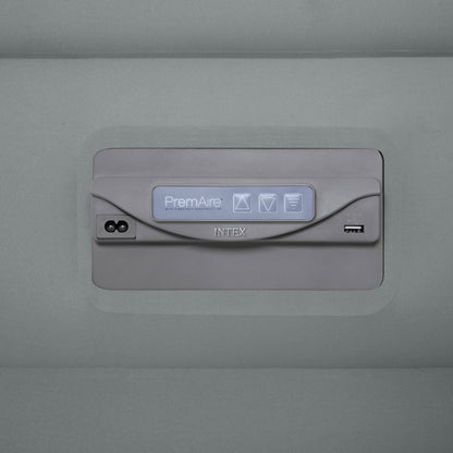 Intex PremAire Dream Support Fiber Tech Air Mattress with Built-In Pump, Queen