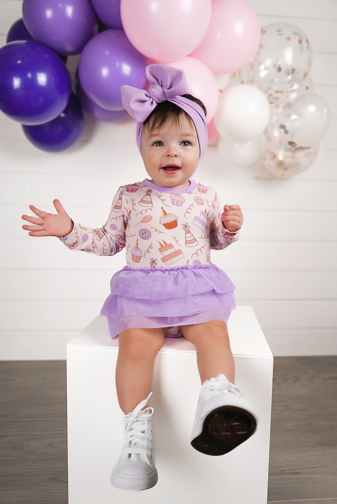 BIRTHDAY GIRL DREAM TUTU BODYSUIT DRESS