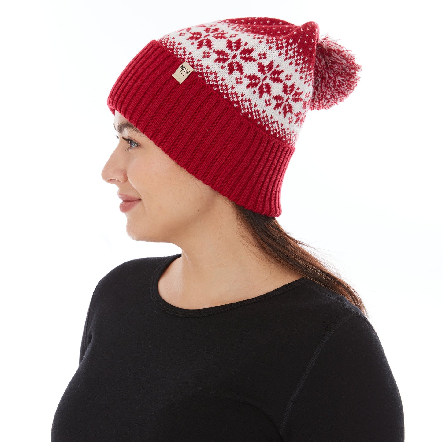 Midweight - Everyday Knit Cuff Pom Beanie 100% Merino Wool