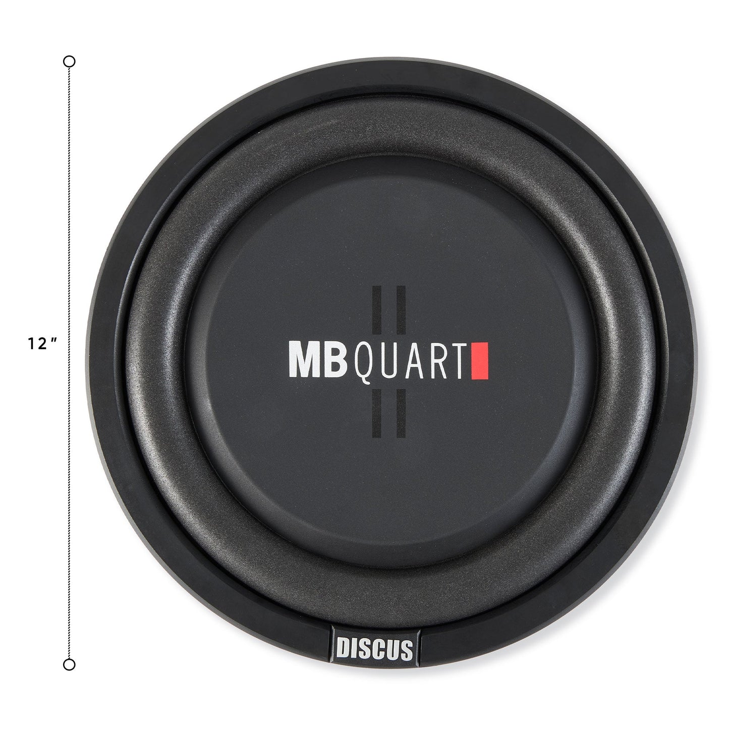 MB Quart DS1-304 400 Watt 12 Inch Slim Shallow Subwoofer Car/Truck DVC Sub
